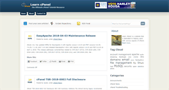 Desktop Screenshot of learncpanel.com